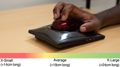 Kensington SlimBlade Pro Trackball Claw Grip Hand Recommendation
