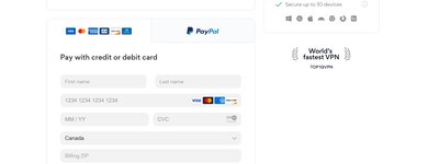 Hotspot Shield Payment Options