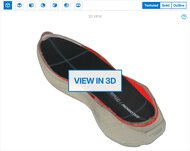 Salomon Aero Blaze 3 3D Model Internal