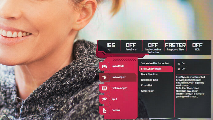 LG 32GN600-B OSD Picture