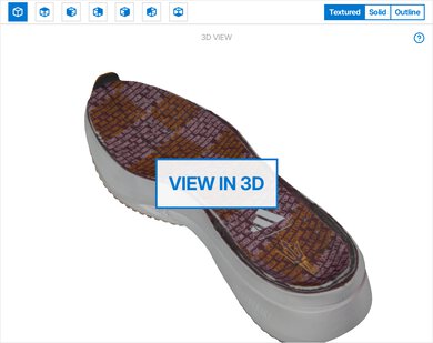 adidas Adizero SL2 3D Model Internal