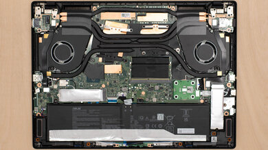 ASUS ProArt Studiobook Pro 16 OLED (2021) Internals Photo