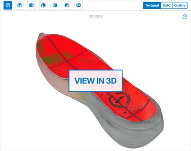 Brooks Hyperion Elite 4 3D Model Internal