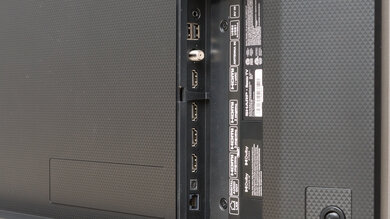 Sharp AQUOS FS1 OLED Side Inputs Picture