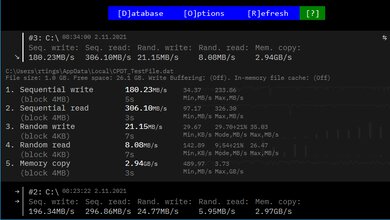 HP Stream 11 (2021) Storage Performance Image
