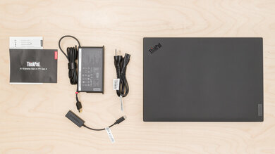 Lenovo ThinkPad P1 Gen 4 (2021) In The Box Photo