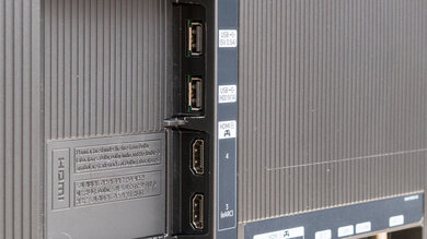 Samsung S85D OLED Side Inputs Picture