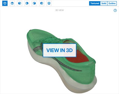 ASICS MAGIC SPEED 5 3D Model Full Shoe