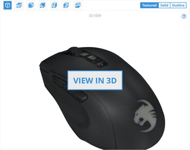 ROCCAT Kone Pure Ultra 3D Model