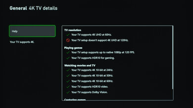 Sony A8H OLED Xbox Series X Screenshot