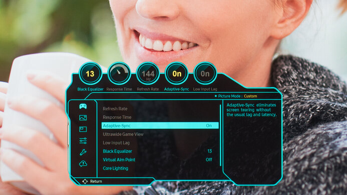 Samsung Odyssey G7 S28AG70 OSD Picture