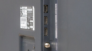 LG UQ9000 Side Inputs Picture