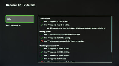 Sony X900H Xbox Series X Screenshot