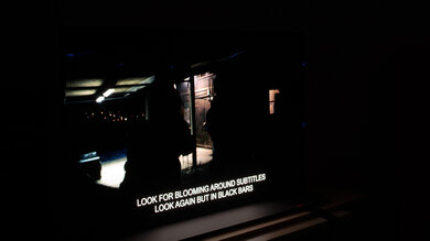 Sony A95K OLED Blooming Photo In Game Mode