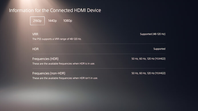 MSI MPG 272URX QD-OLED PS5 Compatibility Photo