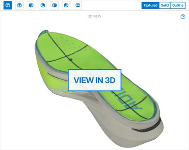 adidas Adizero Prime X3 STRUNG 3D Model Internal