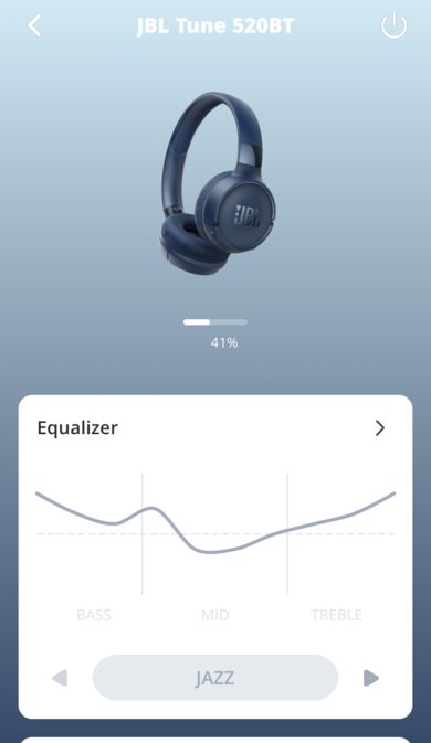 JBL Tune 520BT App Picture