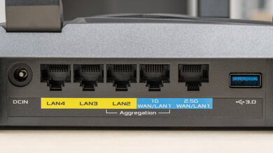 ASUS RT-AXE7800 Ports Photo