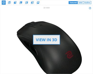 BenQ ZOWIE S2 3D Model