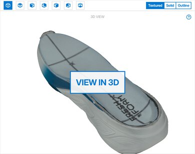 New Balance Fresh Foam X 880v15 3D Model Internal