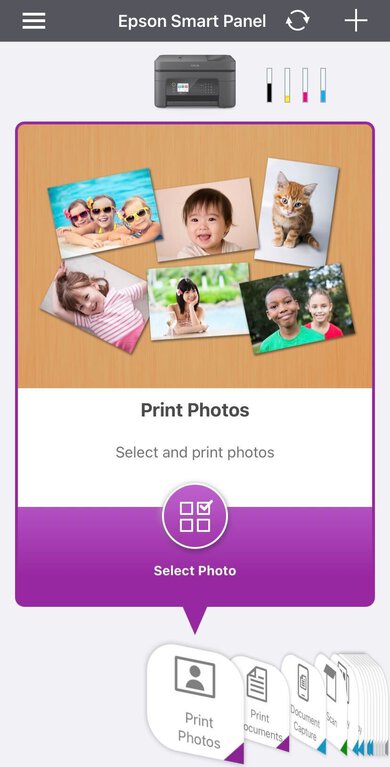 Epson WorkForce WF-2950 App Printscreen