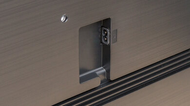 Samsung QN90B QLED Rear Inputs Picture