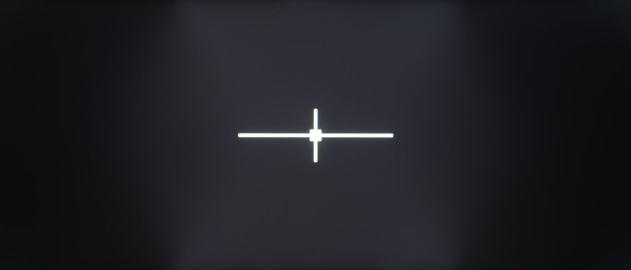 LG 34GP950G-B Black Uniformity Picture With Local Dimming