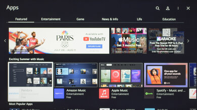 LG UT7570 [UT75, UT7590] Apps Picture