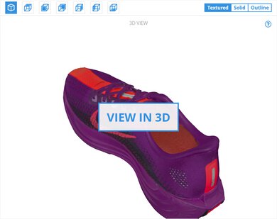 Nike Pegasus Plus 3D Model Full Shoe