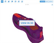 Nike Pegasus Plus 3D Model Full Shoe