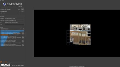 HP Victus 15 (2022) Cinebench R23 Photo