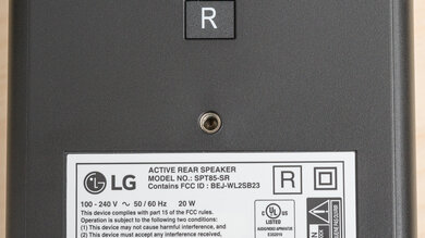 LG S90TR Satellite Mounting Holes