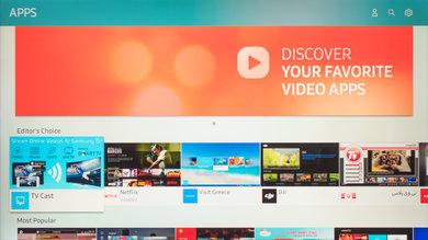 Samsung Q9F/Q9 QLED 2017 Apps Picture