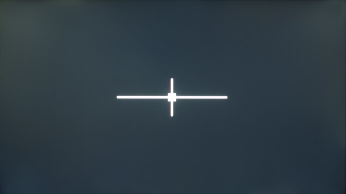 MSI Optix MAG161V Native Black Uniformity Picture