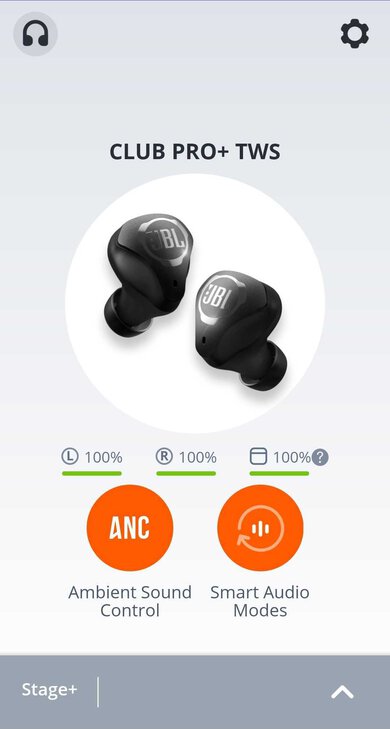 JBL CLUB PRO+ TWS True Wireless App Picture