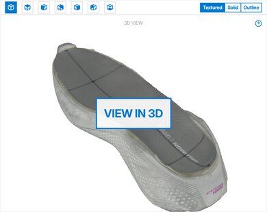 Salomon Aero Glide 3 3D Model Internal