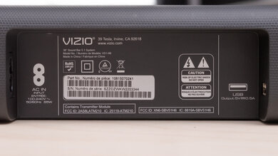 Vizio V Series V51-H6 Physical Connections Bar Photo 2