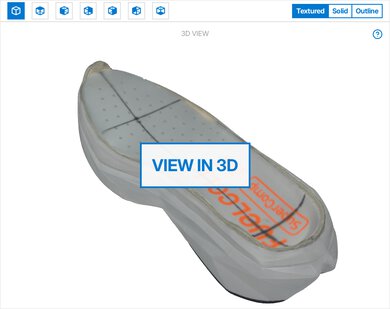 New Balance FuelCell SuperComp Trainer v3 3D Model Internal