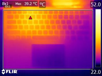 Dell Inspiron 14 (2023) Keyboard Temps Picture