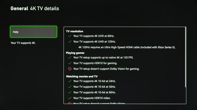 Sony X91J Xbox Series X Screenshot