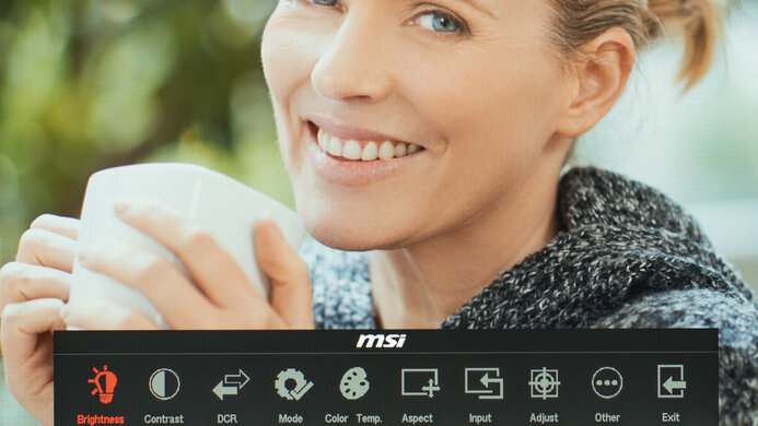 MSI Optix MAG161V OSD Picture