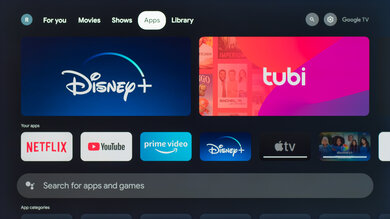 Hisense U6/U6K Apps Picture