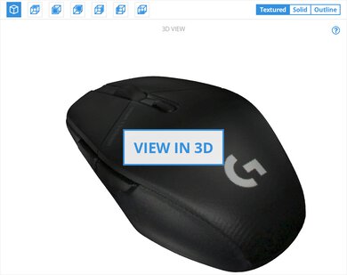 Logitech G303 Shroud Edition 3D Model