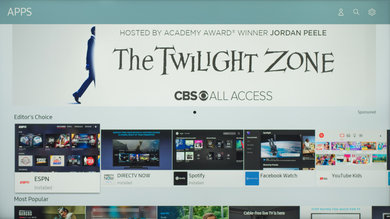 Samsung RU7100 Apps Picture