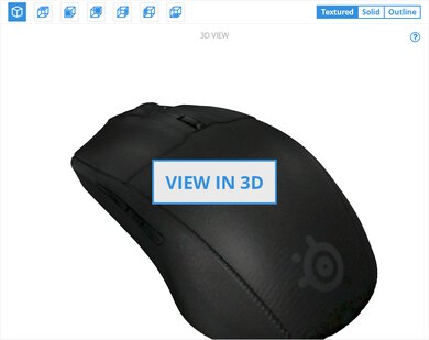 SteelSeries Rival 3 Wireless 3D Model