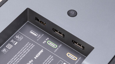 Vizio M Series M21d-H8R Physical inputs bar photo 2