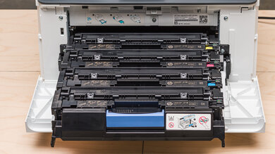 HP Color LaserJet Pro MFP 3301fdw Cartridge Picture In The Printer