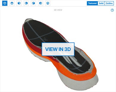 Skechers Aero Razor 3D Model Internal