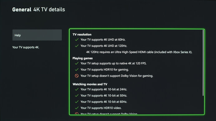 Sony 42 A90K OLED XSX Compatibility Photo