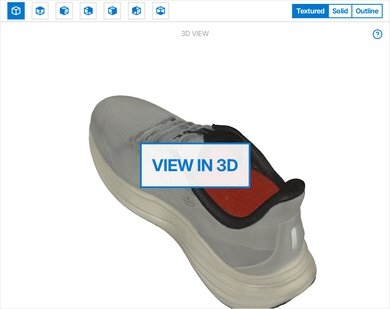 ANTA PG7 3 3D Model Full Shoe
